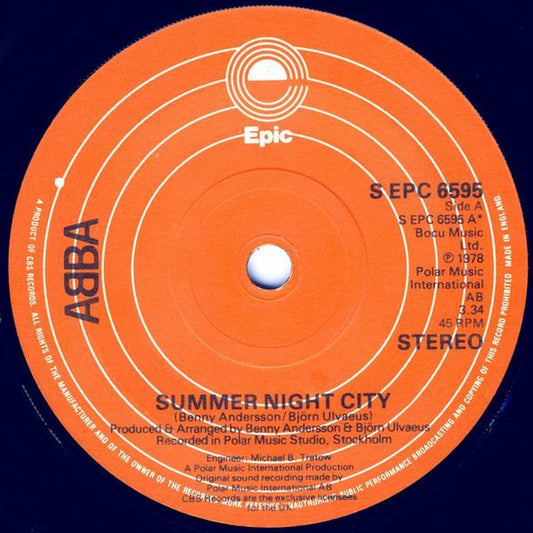 ABBA – Summer Night City (E/Generic)