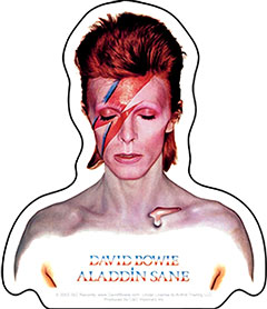 Stickers: David Bowie (Aladdin Sane)