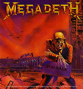 Stickers: Megadeth (Peace Sells)