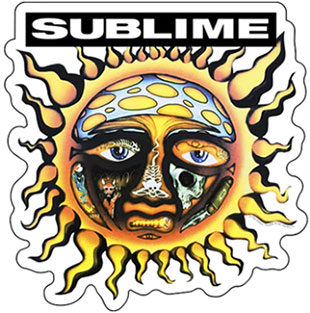 Stickers: Sublime (Sun Logo)