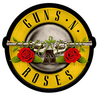 Stickers: Guns N Roses (Bullet)