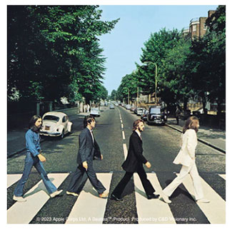 Stickers: The Beatles (Abbey Road)
